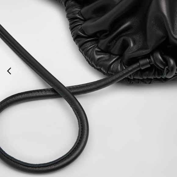 Mansur Gavriel Black Leather oversized “cloud” Bag - butter leather. Super soft - Picture 2 of 7